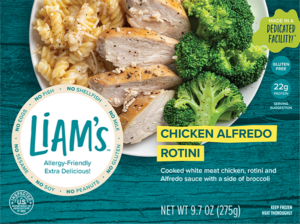 Liam's Frozen Chicken Alfredo Rotini