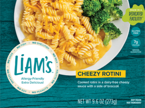 Liam's Frozen Cheezy Rotini
